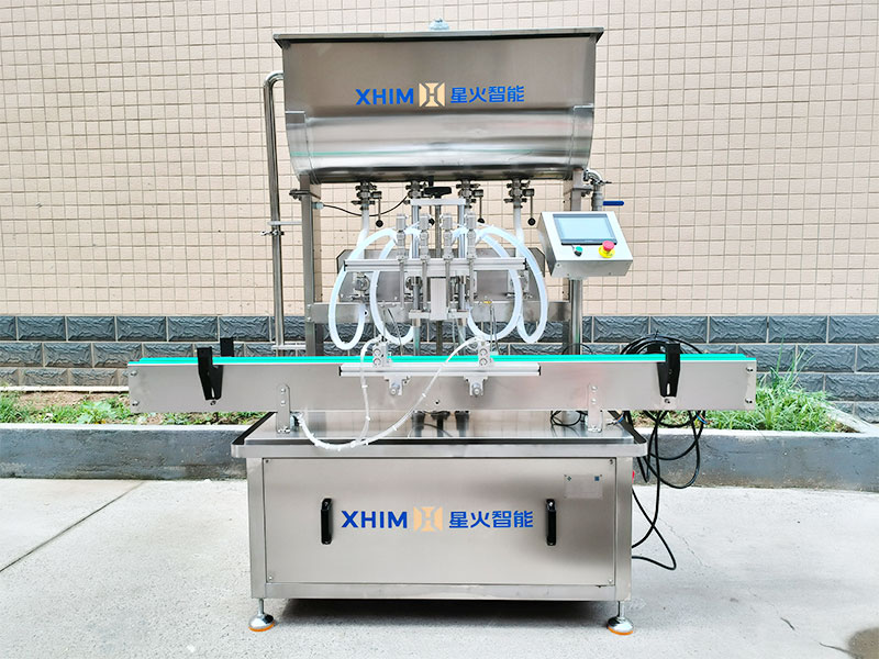 四頭液體自動(dòng)灌裝機(jī)設(shè)備